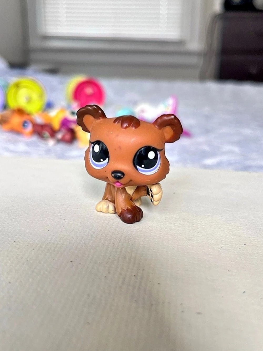 Hasbro Littlest Pet Shop Bear #1556 Brown Figure